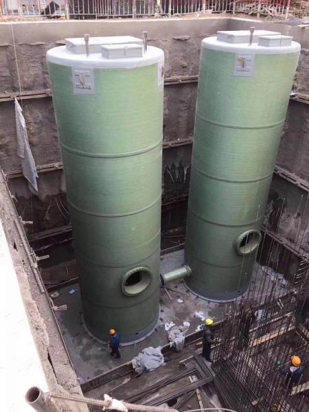 南昌重庆OPPO智能生态科技园安装一体化污水提升泵